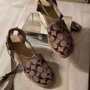 Designer Coach Wedge